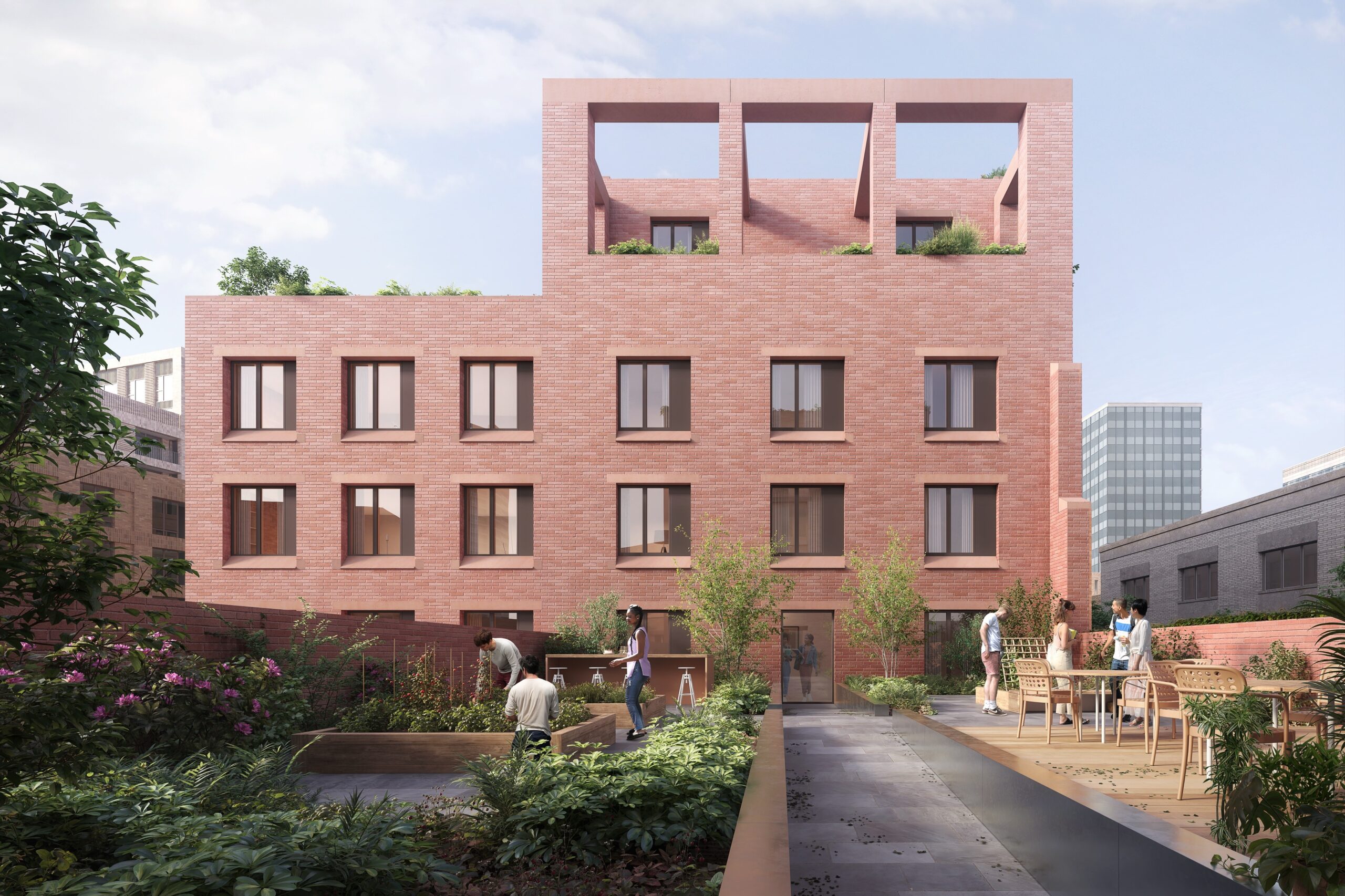 Published development visual for Marshgate Lane, Stratford